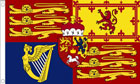 Royal Banner Flag 1801 to 1816 King George Flag