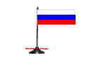 Russia Table Flag