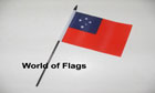 Samoa Hand Flag