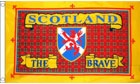 2ft by 3ft Scotland The Brave Flag