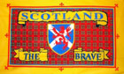 2ft by 3ft Scotland The Brave Flag