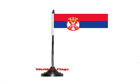 Serbia Table Flag