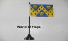 Shropshire Table Flag