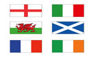 Rugby Flags 6 x 2ft by 3ft Special Offer