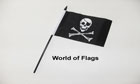 Skull and Crossbones Hand Flag