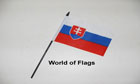 Slovakia Hand Flag
