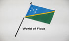 Solomon Islands Hand Flag