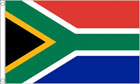 South Africa Funeral Flag