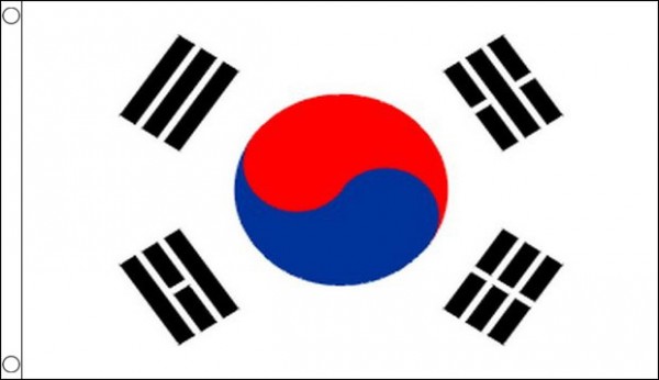 South Korea Nylon Flag