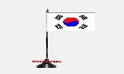 South Korea Table Flag