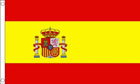 5ft by 8ft Spain Flag with Crest