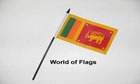 Sri Lanka Hand Flag