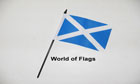 St Andrews Cross Hand Flag