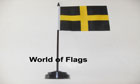 St Davids Cross Table Flag