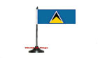 St Lucia Table Flag