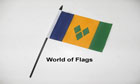 St Vincent and The Grenadines Hand Flag