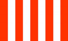 Red and White Striped Flag