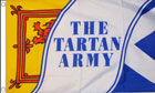 Scottish Tartan Army Flag 