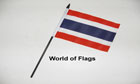 Thailand Hand Flag