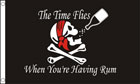 Time Flies When You're Having Rum Flag Special Offer