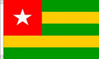 2ft by 3ft Togo Flag