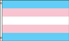 2ft by 3ft Transgender Flag