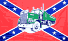 Confederate Truck Flag 