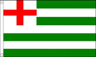 Tudor Ensign Flag Green White Flag