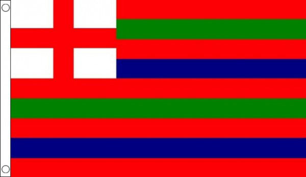 Tudor Ensign Flag Red Green Blue Flag