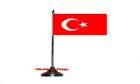 Turkey Table Flag