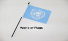 United Nations Hand Flag