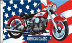 USA Motorcycle Flag