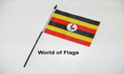 Uganda Hand Flag