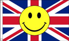 Union Jack Smiley Face Flag