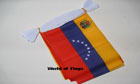 Venezuela Bunting 8 Stars With Crest 3m