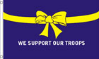 We Support Our Troops Flag - Blue Flag Special Offer 