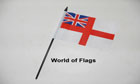 White Ensign Hand Flag