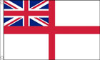 5ft by 8ft White Ensign Flag