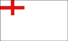 White Ensign Flag 1630 to 1702 Flag