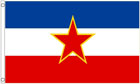 5ft by 8ft Yugoslavia Star Flag