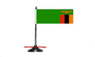 Zambia Table Flag
