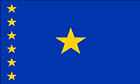 Dem Rep of Congo Flag 1997-2006 Kinshasa Royal Blue Flag 
